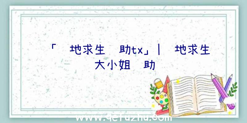 「绝地求生辅助tx」|绝地求生大小姐辅助